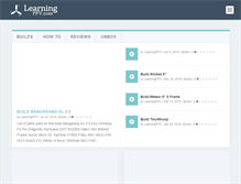 Tablet Screenshot of learningfpv.com